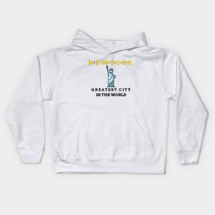 Hamilton New York Greatest City Kids Hoodie